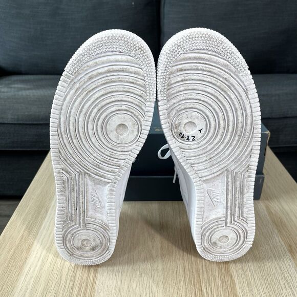 Nike Air Force 1 x Supreme Low Box Logo White CU9225-100 Men's Size 13 - Picture 11 of 12